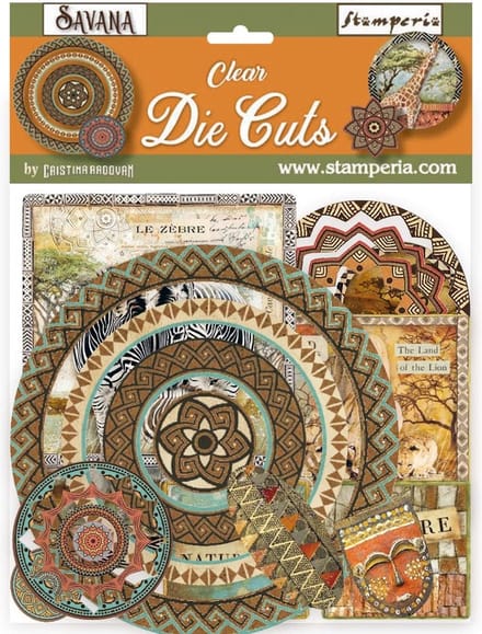 Stamperia Savana Clear Die Cuts (DFLDCP26)