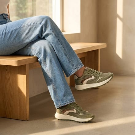 Tamaris Tamaris Sneakers groen Synthetisch