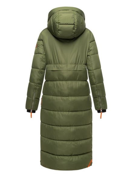 Navahoo dames gewatteerde wintermantel Kristallblume – Warm & Trendy