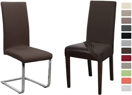 Unyqoos ® Elastische Stoelhoezen Set van 2 voor Optimale Stoelbescherming en Stijl