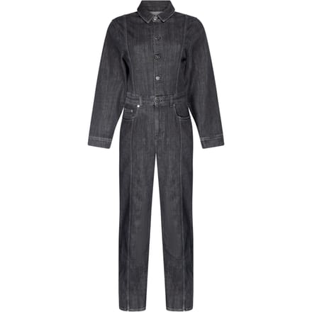 Another Label Lauren Jumpsuit Long Sleeve Dark Grey Taglia: XS | Tute Outlet | Donna | Grigio