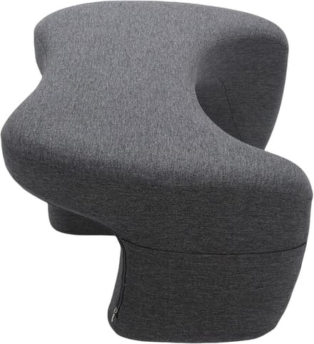 Leeskussen Lap Desk - Laptop Kussen - Werken op Bed - Zacht Memory Foam - 77x65x3 cm - Grijs