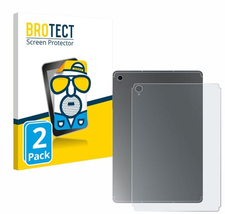 BROTECT - Screenprotector voor Samsung Galaxy Tab S10 FE+ (Achterkant) - Folie Beschermfolie matte 2 Stuks