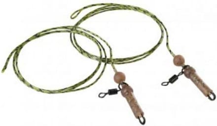 EXC Leadcore Helicopter Rig - 60cm - 2 stuks - Helikopter Systeem Karper Vissen - Leadcore Leader
