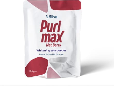 Silva - Purimax - Waspoeder Wasmiddel - Witte Was - 100g