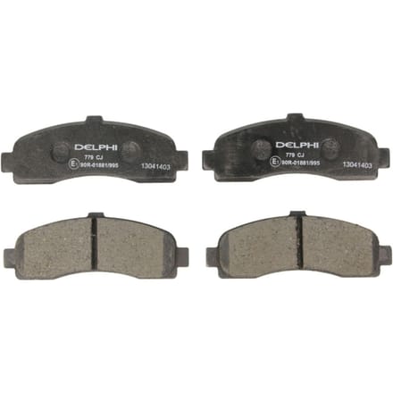 Remblokset DELPHI LP779, voor