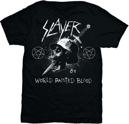 Slayer Dagger Skull Mens Blk TS: Medium