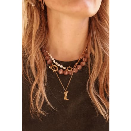 Label Kiki Wanderlight necklace