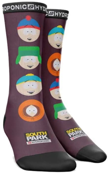 Hydroponic South Park Half Lange Sokken Paars EU 43-46 Man