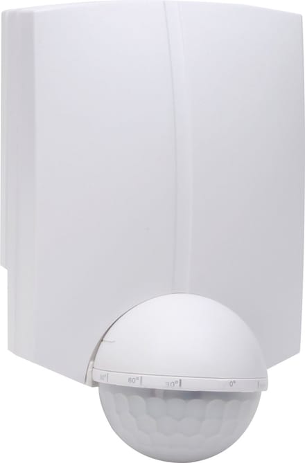 Kopp - InfraControl Bewegingsmelder R110 AP IP44 - 110° 3-draads 1000W - Wit