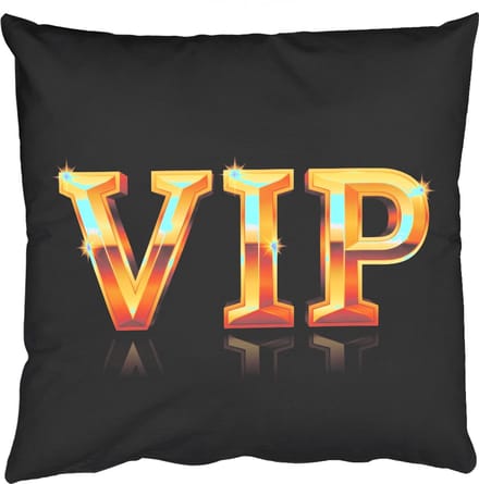 Sierkussens - Kussentjes Woonkamer - 60x60 cm - VIP - Goud - Schittering