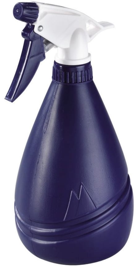 Leifheit spuitfles 600 ml - 500 spuitbeurten - hervulbaar - blauw - wit