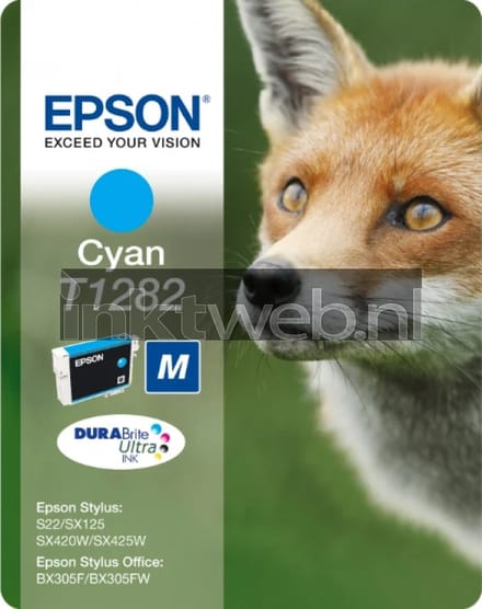 Epson Inktcartridge C13T12824012 Cyaan