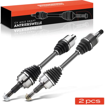 Frankberg 2x Aandrijfas Vooras voor Jeep Commander XH