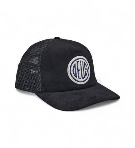DEUS Pill Cord Trucker cap - Black