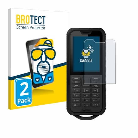 BROTECT - Screenprotector voor Nokia 800 Tough - Folie Beschermfolie matte 2 Stuks