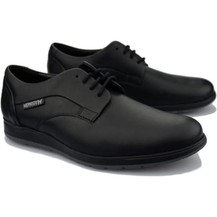 Mephisto Valerio - heren veterschoen - zwart - maat 40.5 (EU) 7 (UK)