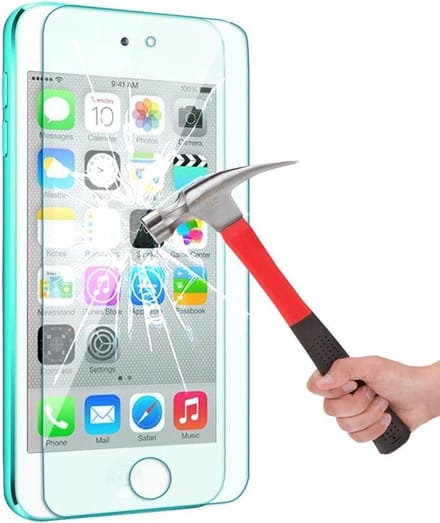 Geschikt voor: Touch 5, iPod Touch 6 en iPod Touch 7 Screenprotector Tempered Glass Glazen Gehard 2.5D 9H (0.3mm)