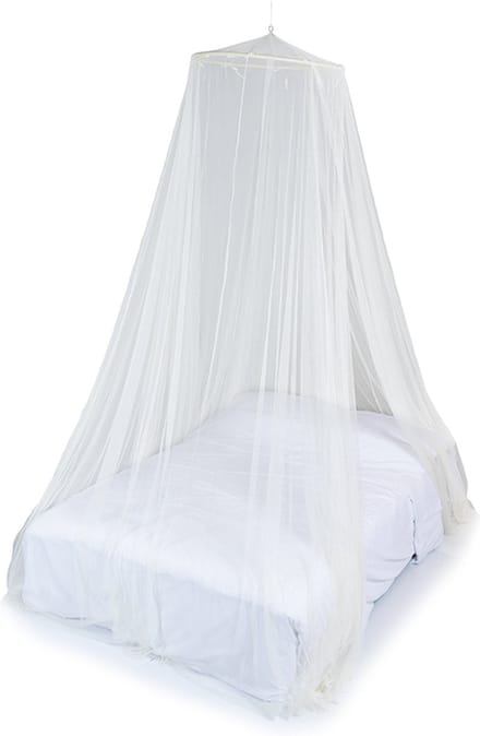 Deconet klamboe - Bangla - Topring 65cm /1250cm omtrek ECRU- 1-2 pers