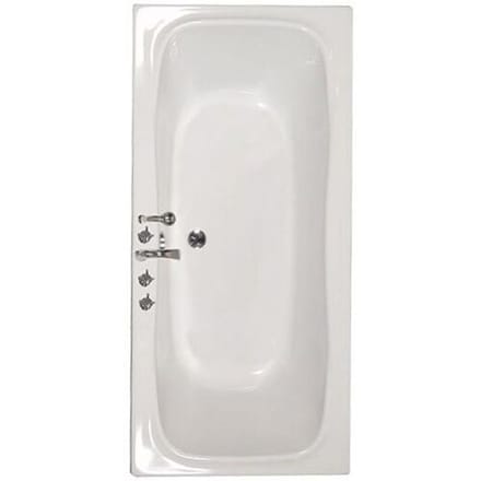 Caribia Kalifornia 170 rectangular bathtub incl. foot frame