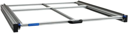 Schuifframe aluminium voor camper 90x80 cm