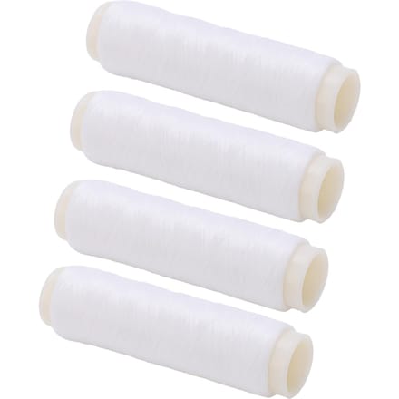 4 stuks 100 200m Onzichtbare Nylon Vislijn Rubberen Band Hoge Elasticiteit Visaccessoires Nummer 4 white