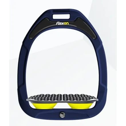 Endurance Beugels Marine/Grijs/Geel Flex-On Green Composite