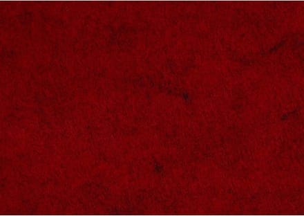 Hobbyvilt, A4, vel 210x297 mm, dikte 1,5-2 mm, gemelleerd, rood, 10 vel | Hobby vilt