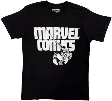 Marvel SpiderMan - SpiderMan Heren Tshirt - M - Zwart
