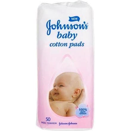 Johnson's Baby Katoenen Pads 50 st