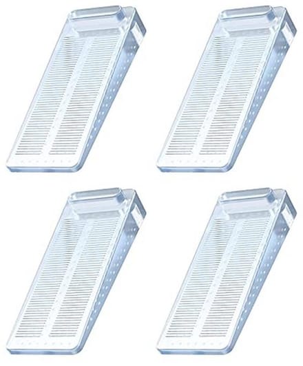 Verstelbare rubberen deurstopper - Antislip, geen onaangename geur, set van 4