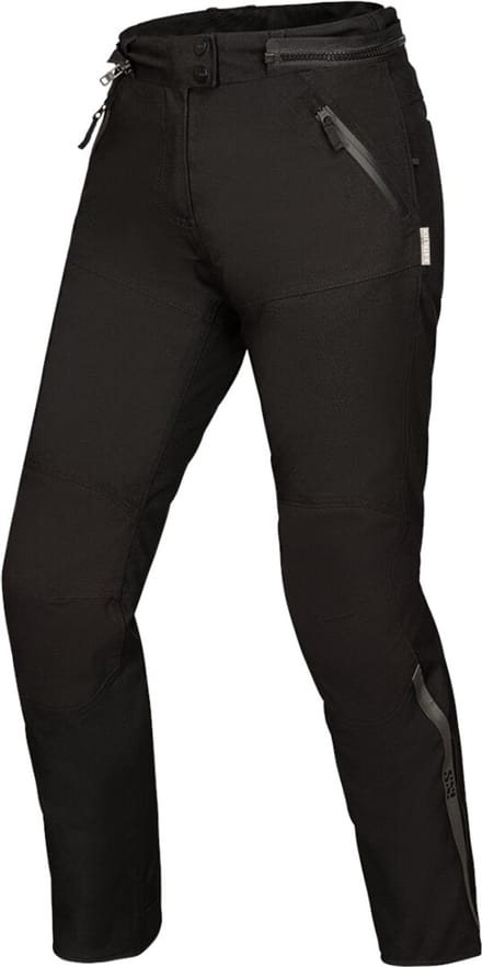 IXS Tourster-STX 1.0 Waterdichte Dames Zwart Textiele Motorbroek - Maat 5XL - Broek