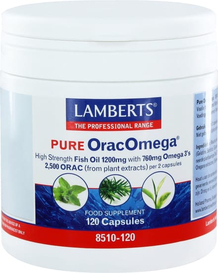 Lamberts Pure Orac Omega - 1200 mg - 120 Capsules