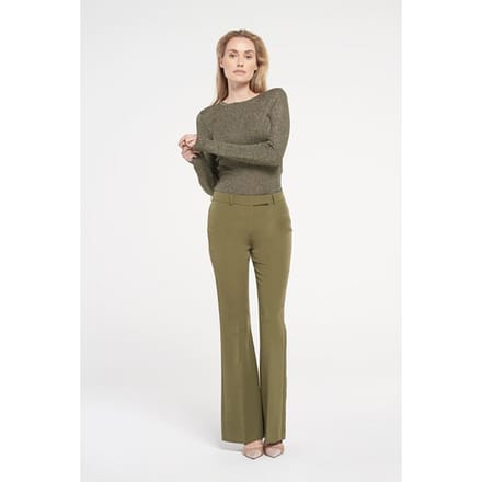 Ibana Perrie Army Green Taglia: 36 | Pantaloni Outlet | Donna | Verde