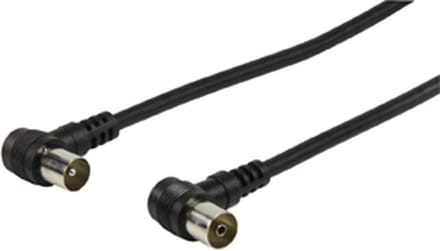 Valueline CX-B 2.5 coax-kabel 2,5 m Zwart