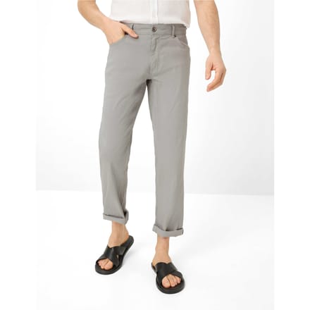 Brax Heren Broek  Style COOPER PLATIN, lichtgrijs, maat 44/32