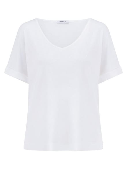 Shirt Van Peter Hahn wit