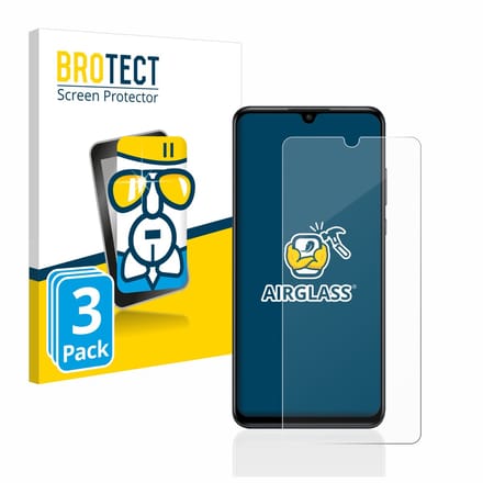 Screenprotector 3 Stuks voor Huawei P30 lite / New Edition Beschermglas transparant