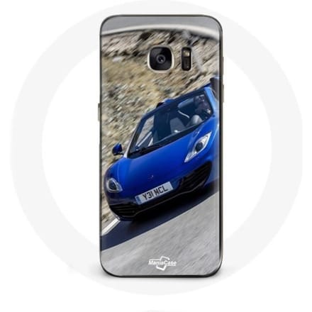 Case voor Samsung Galaxy S7 Edge Formule 1 McLaren Car Blauw