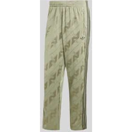 Regular fit joggingbroek met all-over logoprint