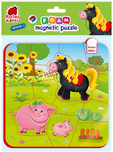 Magnetische Puzzels Paard & Varkens - Educatief Speelgoed voor Kinderen