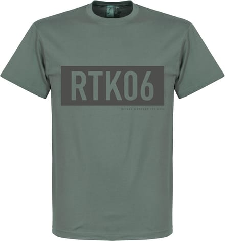 Retake RTK06 Bar T-Shirt - Zink - M