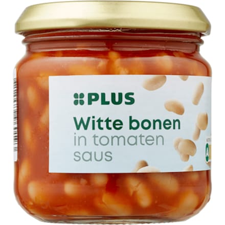Witte bonen in tomatensaus