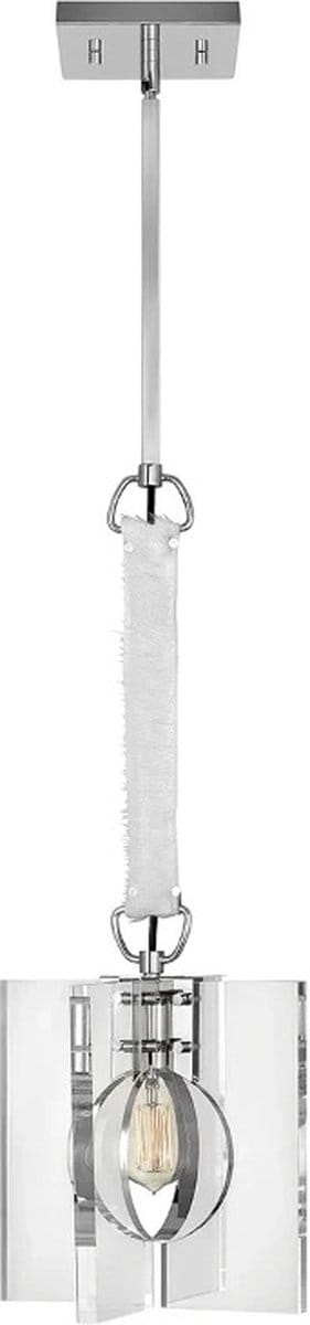 Lisa McDennon by Hinkley LED Hanglamp Ludlow | 1X E27 Max 60W | Dimbaar | Polished Nickel