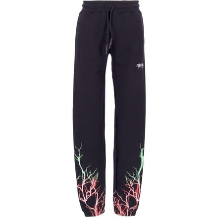 Lichtgewicht heren trainingsbroek Lightning Pants Zwart/rood/groen