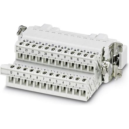 HC-B 24-A-UT-PEL-M - Terminal Adapter HC-B 24-A-UT-PEL-M Phoenix Contact Inhoud: 5 stuk(s)