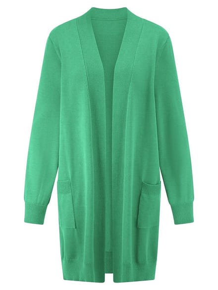 Lang vest Van Emilia Lay groen