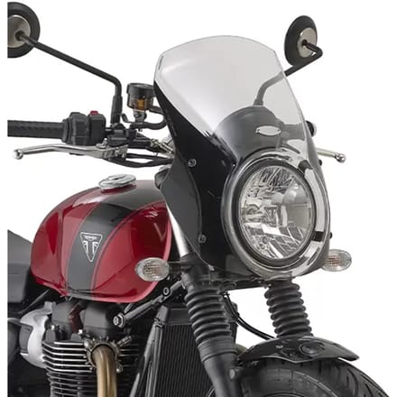 Bulle motor hoog transparant Givi Triumph Speed Twin 900