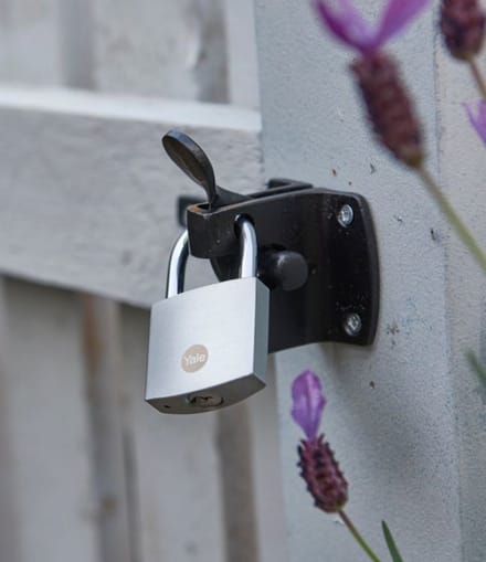 Yale - Messing Hangslot - 50 mm - Verchroomd - High Protection