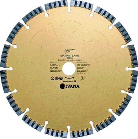 Ivana Diamantzaag - Universeel - Goldline - Ø115x22.23mm